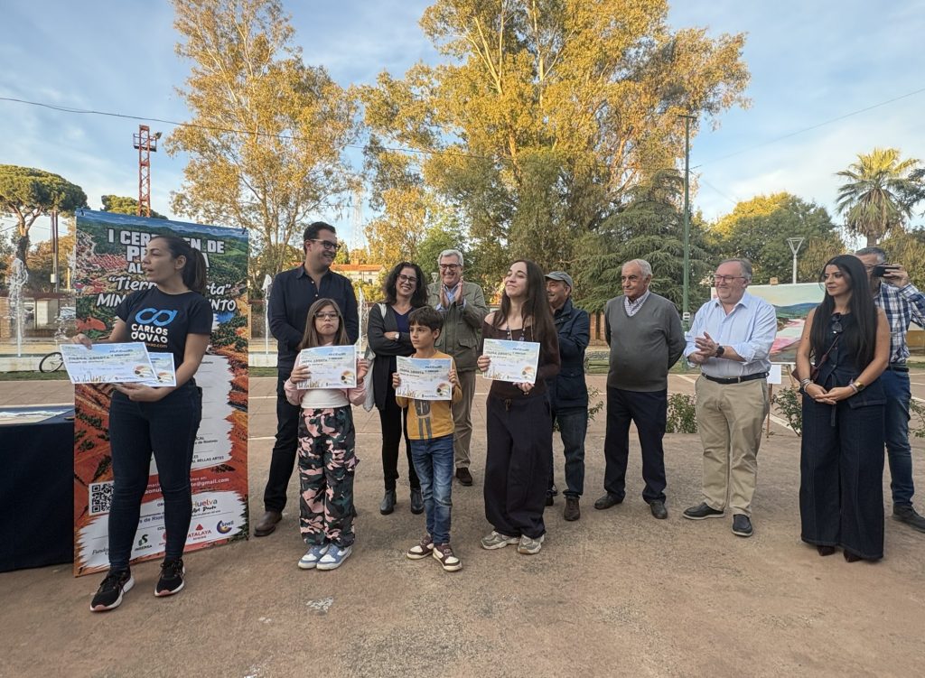 Entrega de premios infantiles y juveniles en Minas de Riotinto