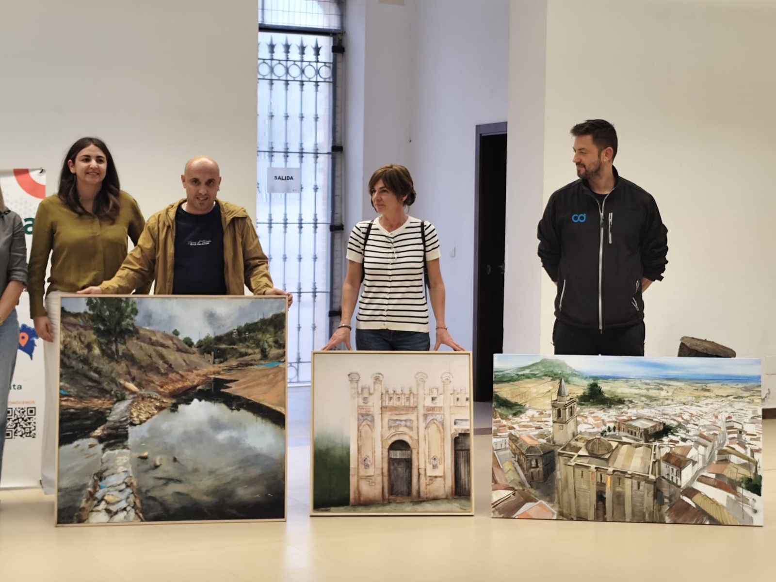 Artistas y obras premiadas del certamen de Calañas